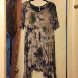 The dye dress